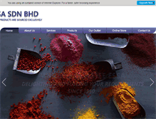Tablet Screenshot of hajessa.com